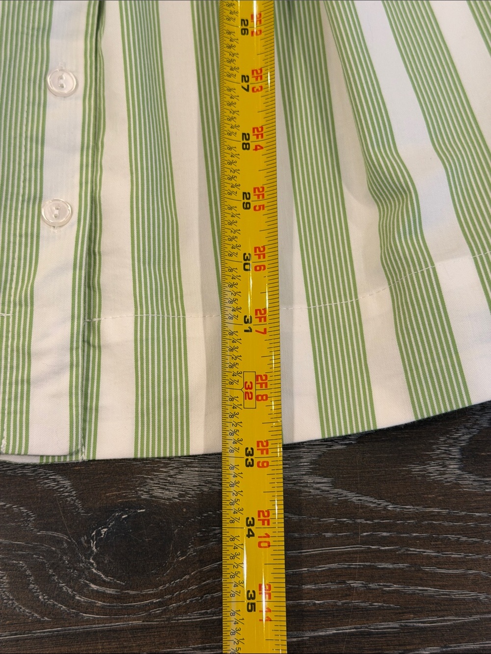 Anthropologie The Tobie Mini Shirt Dress by Exquise Button Front Green Size XS - Picture 14 of 14